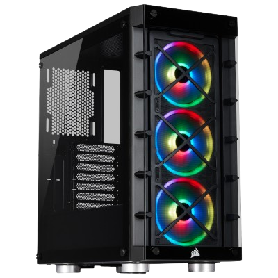 Corsair ICUE 465X RGB MID-TOWER ATX (BLACK)