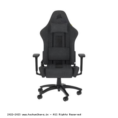 CORSAIR TC100 RELAXED Gaming Chair - Fabric Black & Grey
