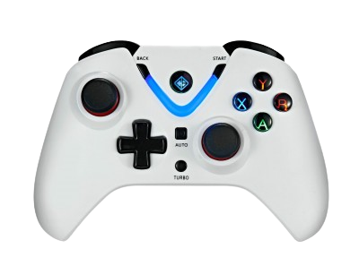CosmicByte ARES Gaming Controller for PC (White)
