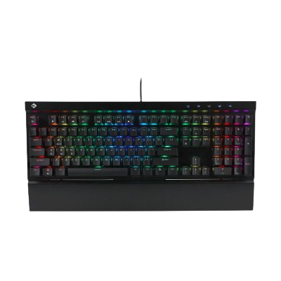 CosmicByte BLACK EYE PRO RGB MECHANICAL KEYBOARD WIRED (BLUE SWITCH )BLACK
