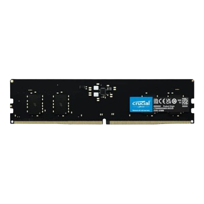 Crucial 8GB (8GBx1) DDR5 4800MHz Desktop RAM (CT8G48C40U5)