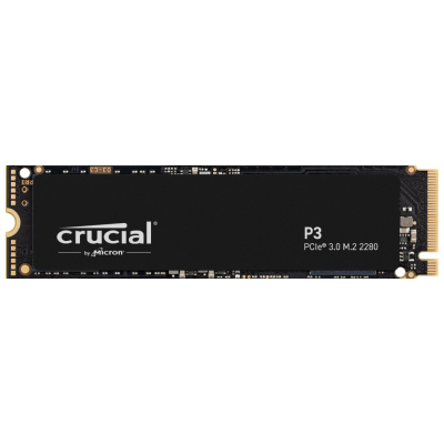 Crucial P3 500GB PCIe M.2 2280 SSD