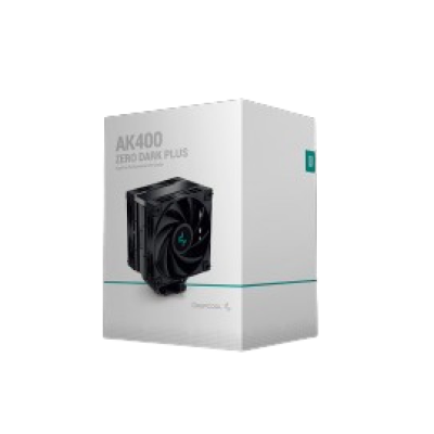 DEEPCOOL AK400 ZERO DARK PLUS CPU AIR COOLER (BLACK)