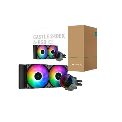 DEEPCOOL CASTLE 240EX A-RGB 240mm (BLACK)