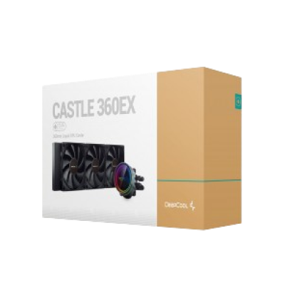 DEEPCOOL CASTLE 360EX 360mm RGB (BLACK)