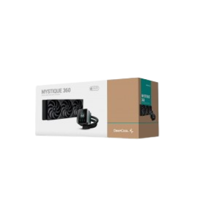 DEEPCOOL MYSTIQUE 360 5th GEN LIQUID COOLER WITH LCD SCREEN