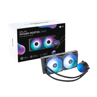 GALAX Hydro Vortex 240R ARGB CPU AIO Cooler 240MM (BLACK)