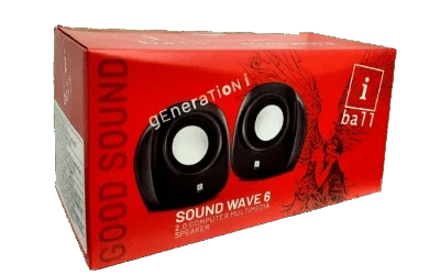 i Ball Wave 6 2.0 Computer Multimedia Speaker
