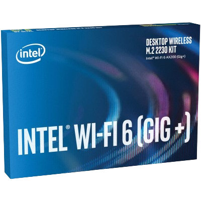 Intel Desktop Wireless M.2 2230 KIT Wifi 6 AX200