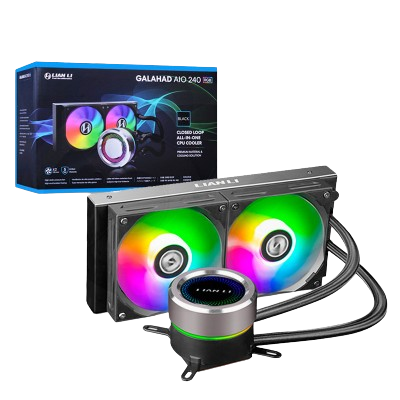 Lian Li Galahad 240 ARGB 240mm CPU Liquid Cooler (Black)