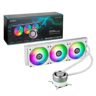 Lian Li Galahad 360 ARGB 360mm CPU Liquid Cooler (White)