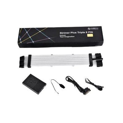 Lian Li STRIMER Plus Triple 8 PIN ARGB (3X8 PIN GPU Extension Cable)