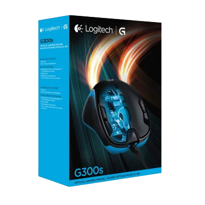 Logitech G300s USB Wired Gaming Mouse (BLACK)