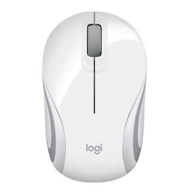 Logitech M187 WIRELESS ULTRA PORTABLE (White)