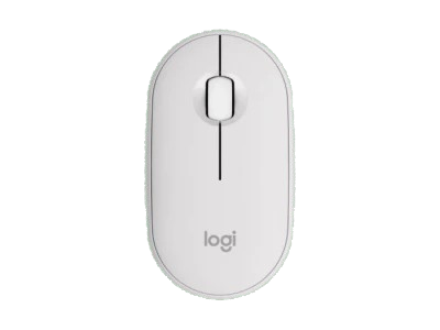 Logitech PEBBLE 2 M350S Wireless and Bluetooth Mouse (WHITE)