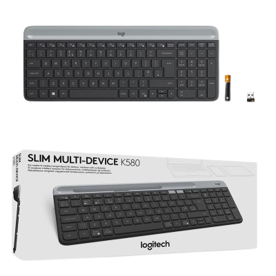Logitech SLIM MULTI-DEVICE K580 WIRELESS (Graphite)