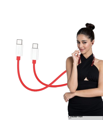 LYNE FLEXY 18 TYPE-C TO TYPE-C 1Mtr. 65W CABLE