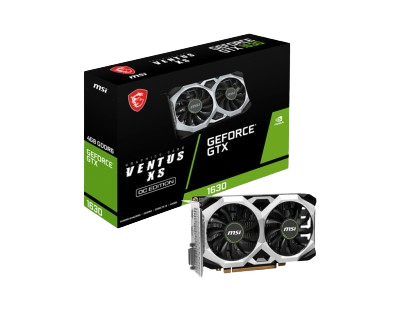 MSI GeForce GTX 1630 VENTUS XS 4G OC