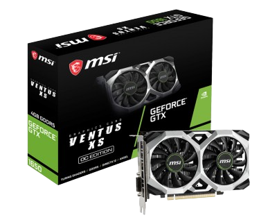 MSI GeForce GTX 1650 VENTUS XS 4G OC