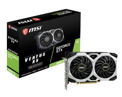 MSI GeForce GTX 1660 Ti VENTUS XS 6G OC