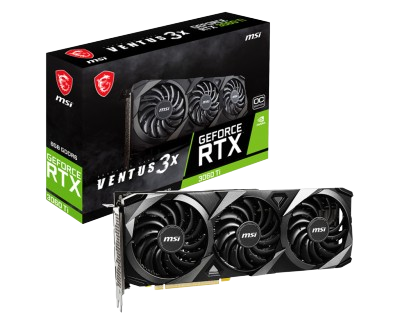 MSI GeForce RTX 3060 Ti VENTUS 3X 8G OC LHR