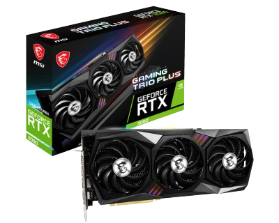 MSI GeForce RTX 3080 GAMING TRIO PLUS 12G LHR