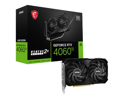 MSI GeForce RTX 4060 Ti VENTUS 2X BLACK 16G OC