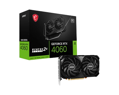 MSI GeForce RTX 4060 VENTUS 2X BLACK 8G OC