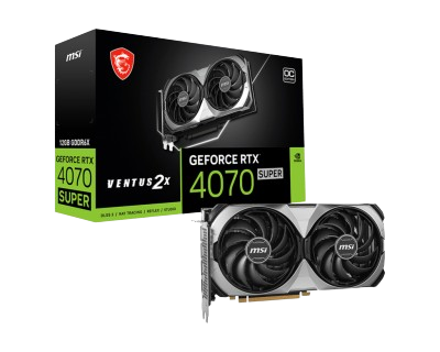 MSI GeForce RTX 4070 SUPER 12G VENTUS 2X OC (BLACK)