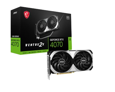 MSI GeForce RTX 4070 VENTUS 2X 12G OC