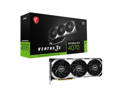 MSI GeForce RTX 4070 VENTUS 3X 12G OC