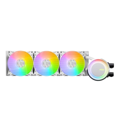 MSI MAG CORELIQUID E360 ARGB 360mm CPU Liquid Cooler (White)