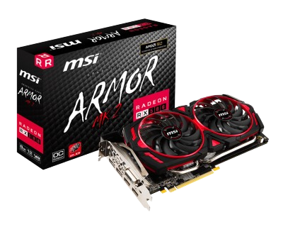 MSI Radeon RX 580 ARMOR OC 8GB GDDR5