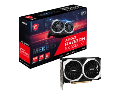 MSI Radeon RX 6500 XT MECH 2X 4G OC
