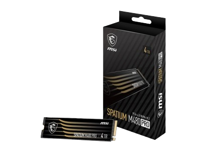 MSI SPATIUM M480 PRO PCIe 4.0 NVMe M.2 (4TB)