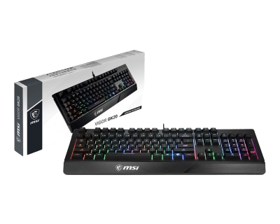 MSI VIGOR GK20 MEMBRANE GAMING KEYBOARD (WIRED)