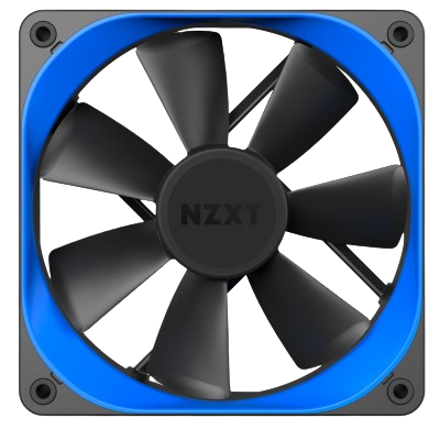 NZXT Aer P 120mm PWM FAN BLUE-TRIM