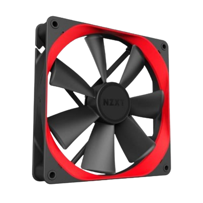 NZXT Aer P 120mm PWM FAN RED-TRIM