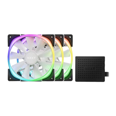 NZXT Aer RGB 2 120mm Triple Starter Pack (WHITE)