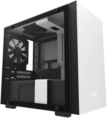 NZXT H210 BLACK-WHITE Mini-ITX