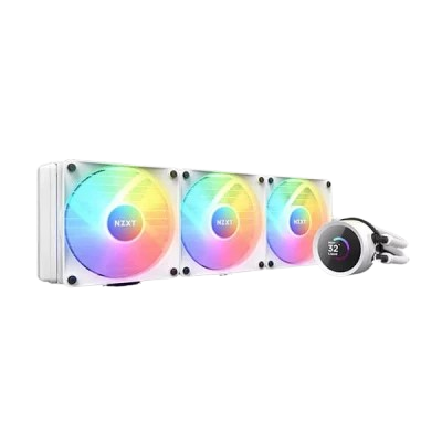 NZXT KRAKEN 360 RGB CPU Liquid Cooler With LCD Display (WHITE)