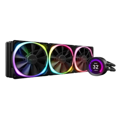 NZXT Kraken Z73 RGB 360mm Liquid Cooler with LCD Display (BLACK)