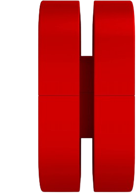 NZXT PUCK RED Magnetic Organizer