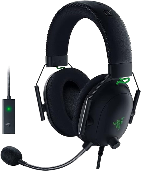Razer BlackShark V2- Wired Gaming Headset (Black)