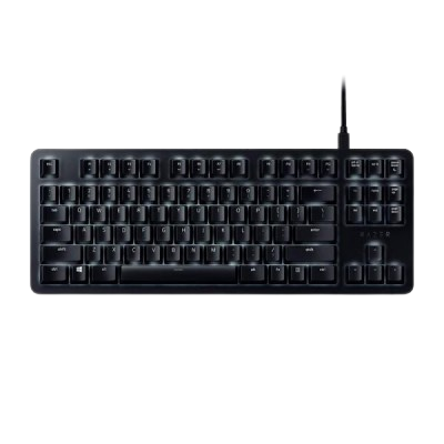 Razer BlackWidow Lite- Silent Machanical Gaming Keyboard-Black (Orange Switch) WIRED