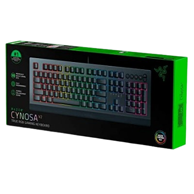 Razer Cynosa V2-Chroma RGB Membrane gaming keyboard (WIRED)