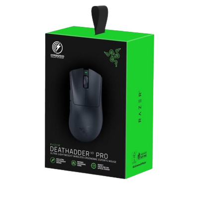 Razer DeathAdder V3 Pro - Ergonomic Wireless Gaming Mouse (black)