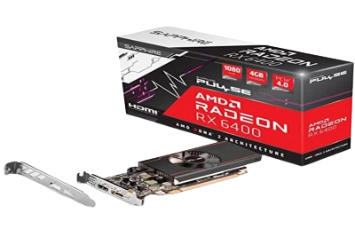Sapphire Pulse AMD Radeon RX6400 4GB GDDR6