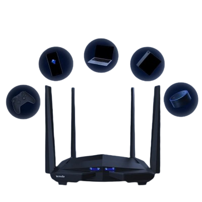 Tenda AC10 AC1200 Smart Dual-Band Gigabit WiFi Router
