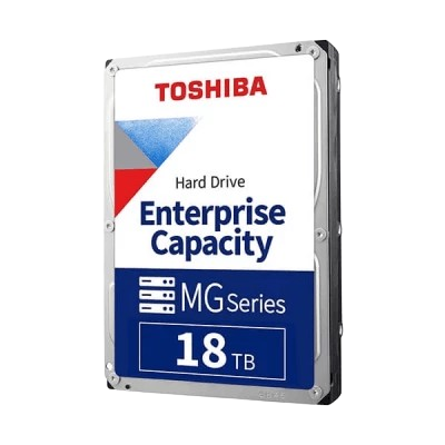 TOSHIBA MG09 SERIES 18TB 7200 RPM 3.5 Inch SATA Enterprise Hard Drive MG09ACA18TE